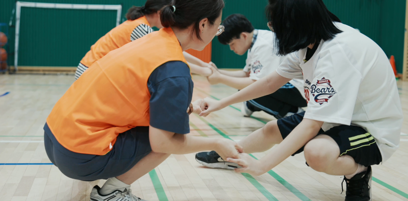 봉사자 활동 사진